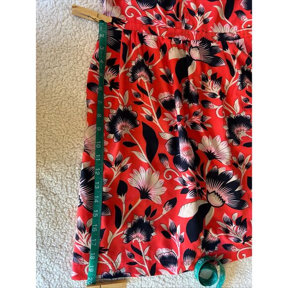 J.CREW Women's Floral Print Sun Dress With Pockets, Size 2 - Picture 6 of 8
